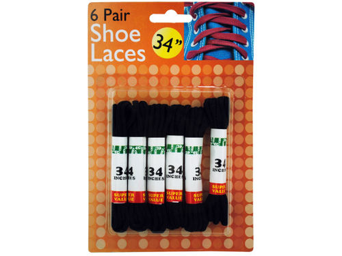 Black shoe laces