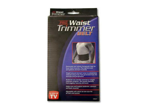 Waist trimmer belt