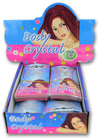 Crystal Body Art Case Pack 24