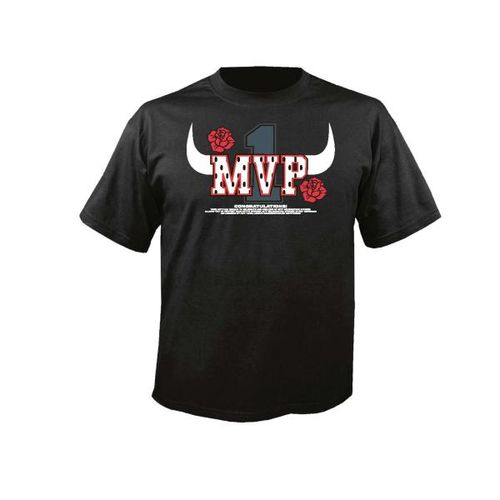 Derrick Rose #1 MVP Black T-shirt Case Pack 24