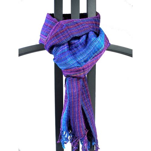 San Antonio Scarf - Purple/Blue