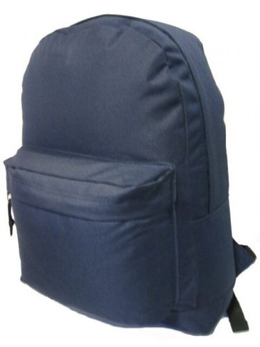 Classic Backpack 18""x13""x6"", Navy. Case Pack 30