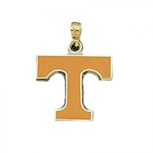 University of Tennessee  Dangle Pendant - Power ""T"" 5/8"" (Enamel)