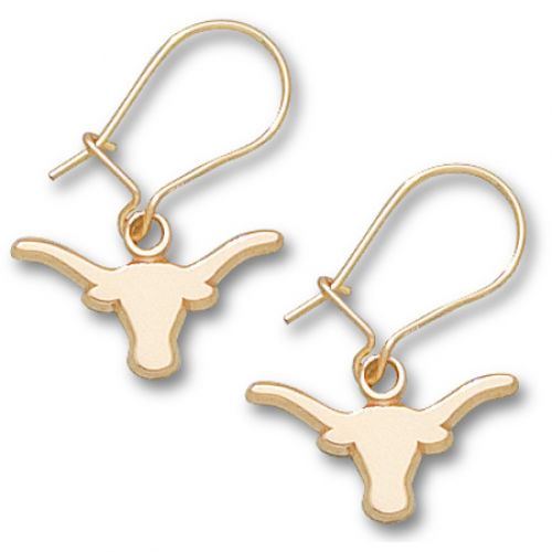 University of Texas Earrings - Longhorn Dangle Earrings