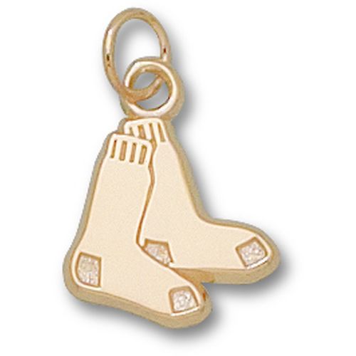 Boston Red Sox Pendant - 10k Gold Pair of Sox