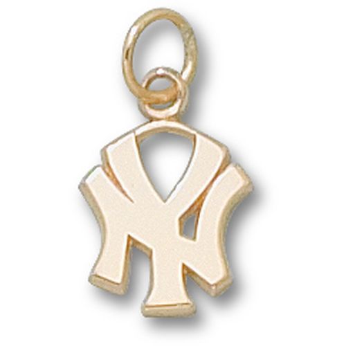 New York Yankees Pendant - 10k Gold Ny 7/16