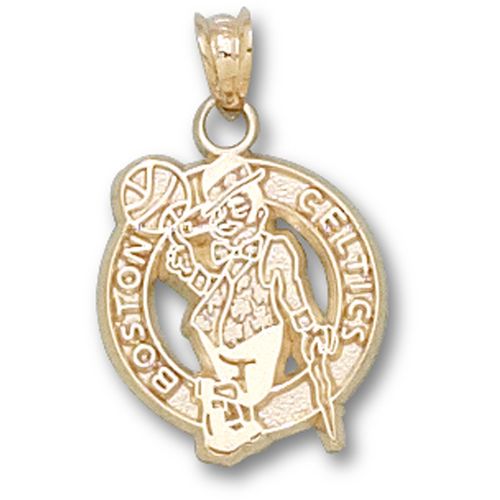 Boston Celtics Pendant - 10k Gold Team Logo