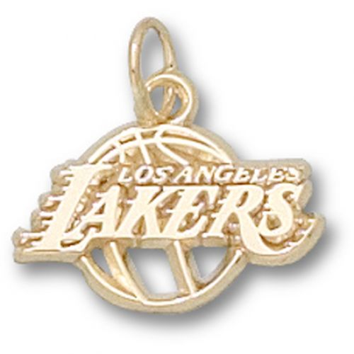 Los Angeles Lakers Pendant - 10k Gold Team Logo