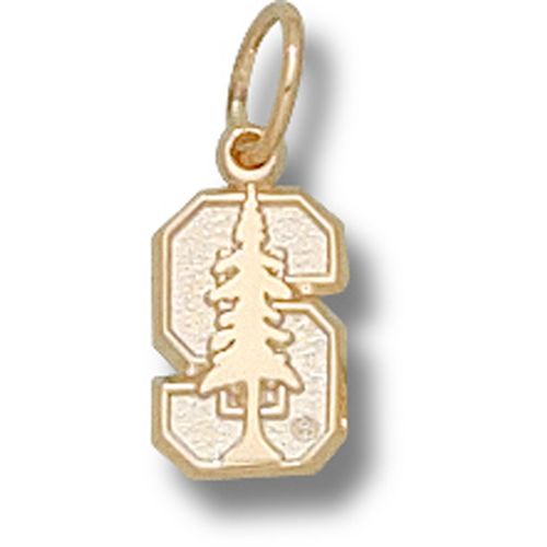 Stanford University Pendant - 10k Gold S Tree 1/4