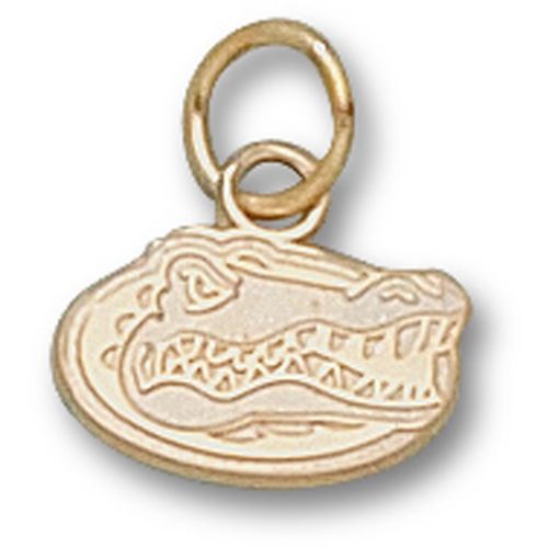 University of Florida Pendant - 10k Gold Gator Head 5/16