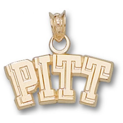 University of Pittsburgh Pendant - 10k Gold Pitt 3/8