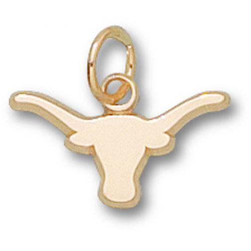 University of Texas Pendant - 10k Gold Longhordn 1/4
