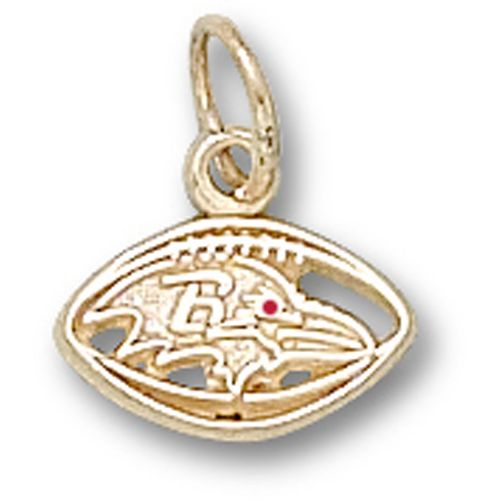 Baltimore Ravens Pendant - 10k Gold Raven Head