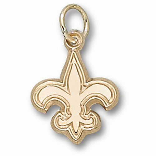 New Orleans Saints Pendant - 10k Gold Team Logo