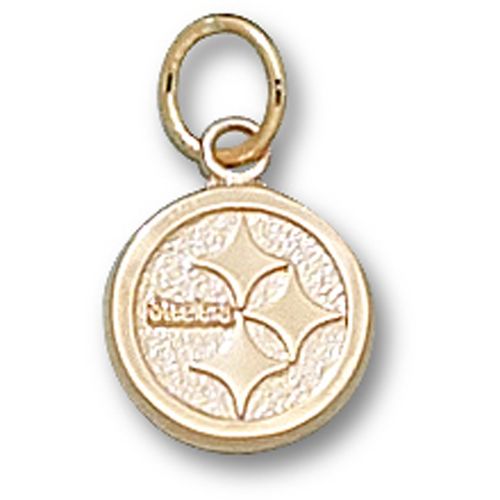 Pittsburgh Steelers Pendant - 10k Gold Team Logo 3/8
