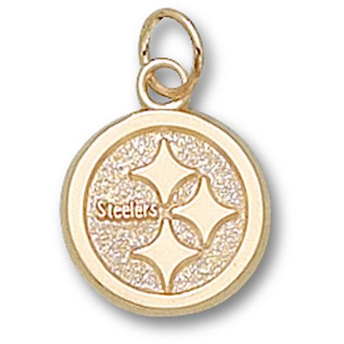 Pittsburgh Steelers Pendant - 10k Gold Team Logo 1/2