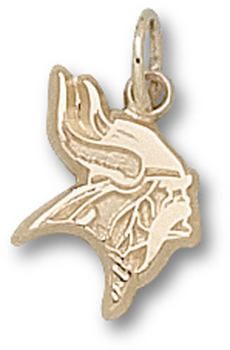 Minnesota Vikings Pendant - 10k Gold Team Logo