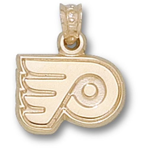 Philadelphia Flyers Pendant - 10k Gold P Logo 3/8
