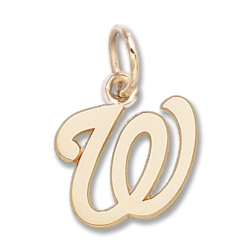 Washington Dangle Pendant - ""W"" 1/2