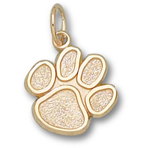 Clemson University Dangle Pendant - Paw 1/2