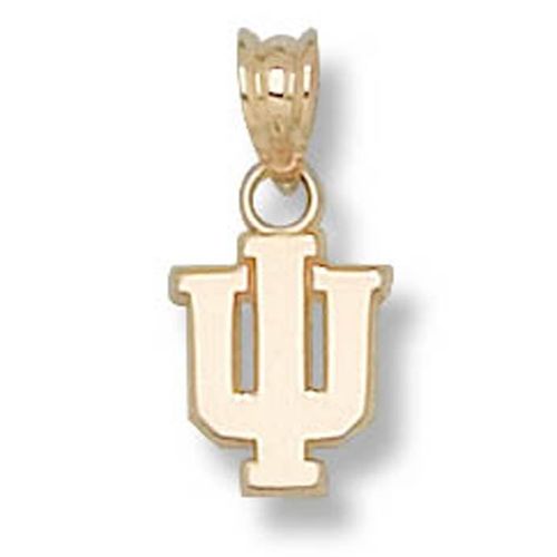 Indiana University   Dangle Pendant - ""Iu"" 3/8