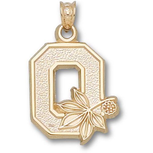 Ohio State University  Basketball Pendant - Block ""O"" 5/8