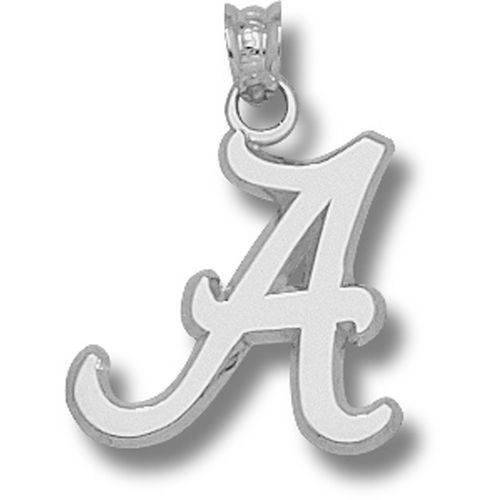 University of Alabama ""a"" Dangle Pendant - Script - 5/8