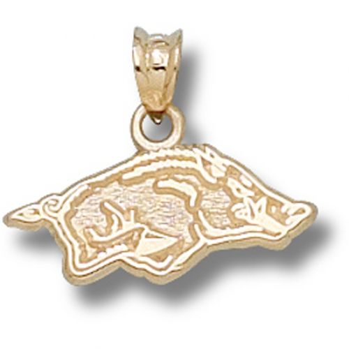 University of Arkansas  Dangle Pendant - Athletic Razorback 5/16