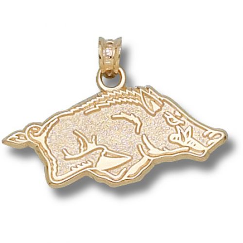 University of Arkansas  Dangle Pendant - Athletic Razorback 1/2