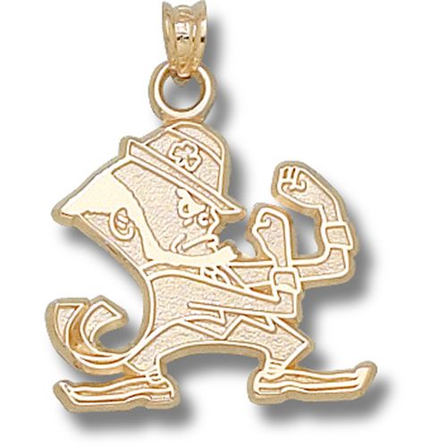 Univiversity of Notre Dame Dangle Pendant - Leprechaun 3/4