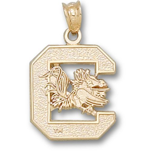 University of South Carolina Dangle Pendant - ""C"" Gamecock 5/8