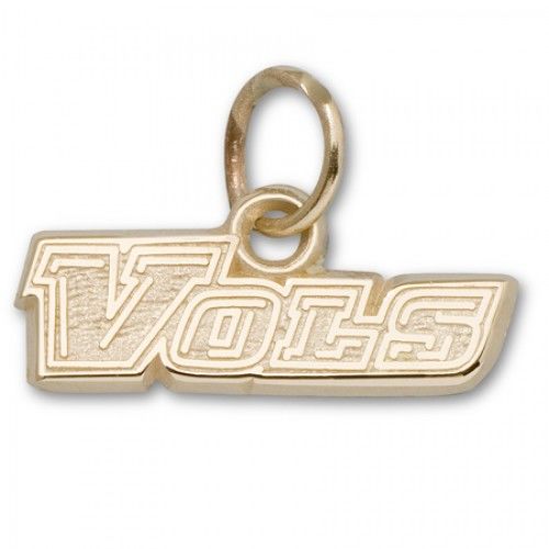 University of Tennessee  Dangle Pendant - ""Vols"" W/Star 3/16"" (Replaces Utn009)