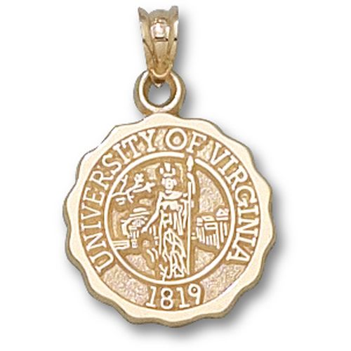 University of Virginia  Dangle Pendant - Virginia Official Seal 5/8
