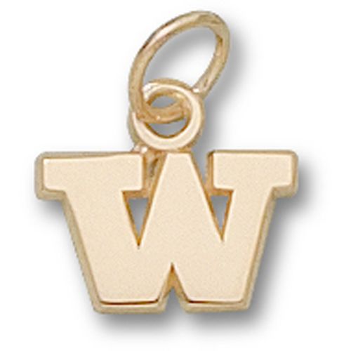 University of Washington  Dangle Pendant - ""W"" 1/4