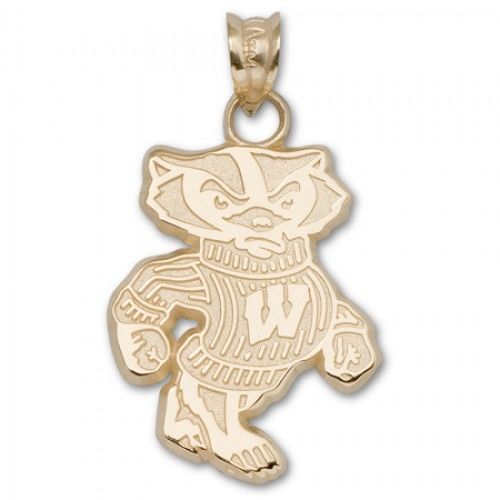 University of Wisconsin  Dangle Pendant - Bucky Badger 3/4
