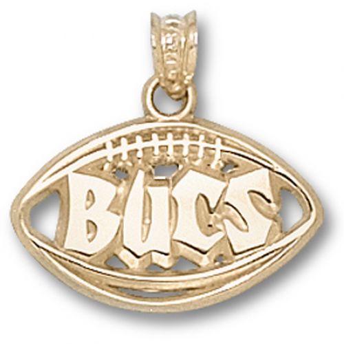 Tampa Bay  Dangle / Football Pendant - ""Bucs"" Pierced Football