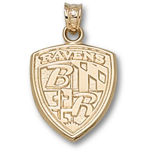 Baltimore Dangle Pendant - Shield Logo 5/8