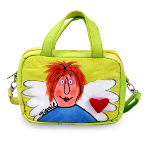 BrightWorld Angel Small Shoulder Tote Bag
