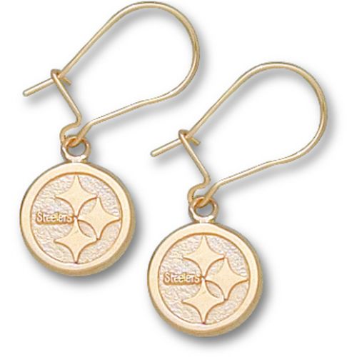 Pittsburgh Dangle Earrings - Logo 3/8""Dangle