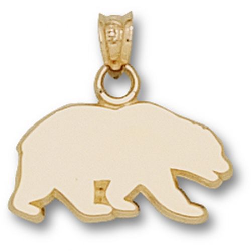 Golden Bears Pendant - University of Cal-Berkeley 10k Gold Silhouette