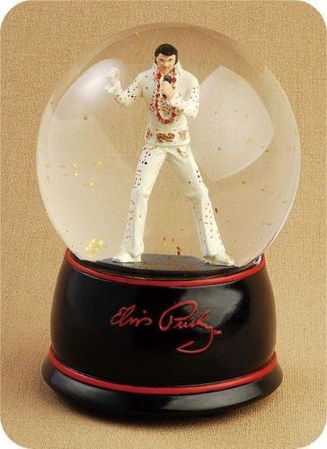 Elvis Presley Aloha Musical Waterglobe