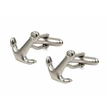 Men's Anchor Design Cuff Links