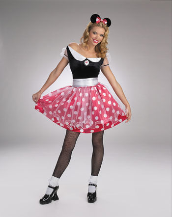 Women's Costume: Minnie Mouse- Standard