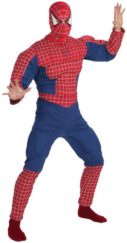 Spiderman Muscle Chest Adult Costume