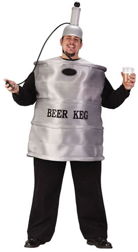 Beer Keg Adult Plus Size Costume