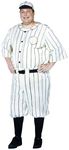 Men's Costume: Old Tyme Baseball Player- Plus Size