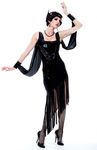 Women's Costume: Glamour Flapper- Extra Small