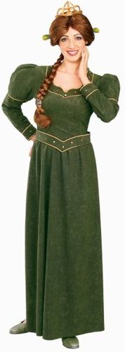 Women's Costume: Princess Fiona Deluxe- Standard