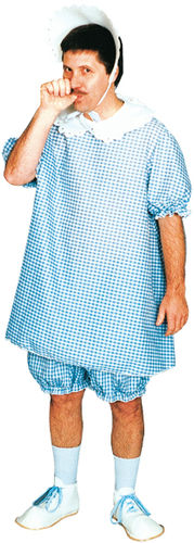 Blue Baby Dress Men's Plus Size Costume