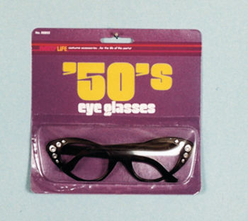 Costume Glasses: 1950's Style Case Pack 4